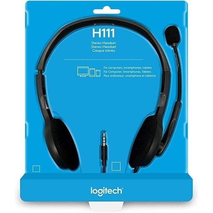 Casque Professionnel Logitech - Prise de commande